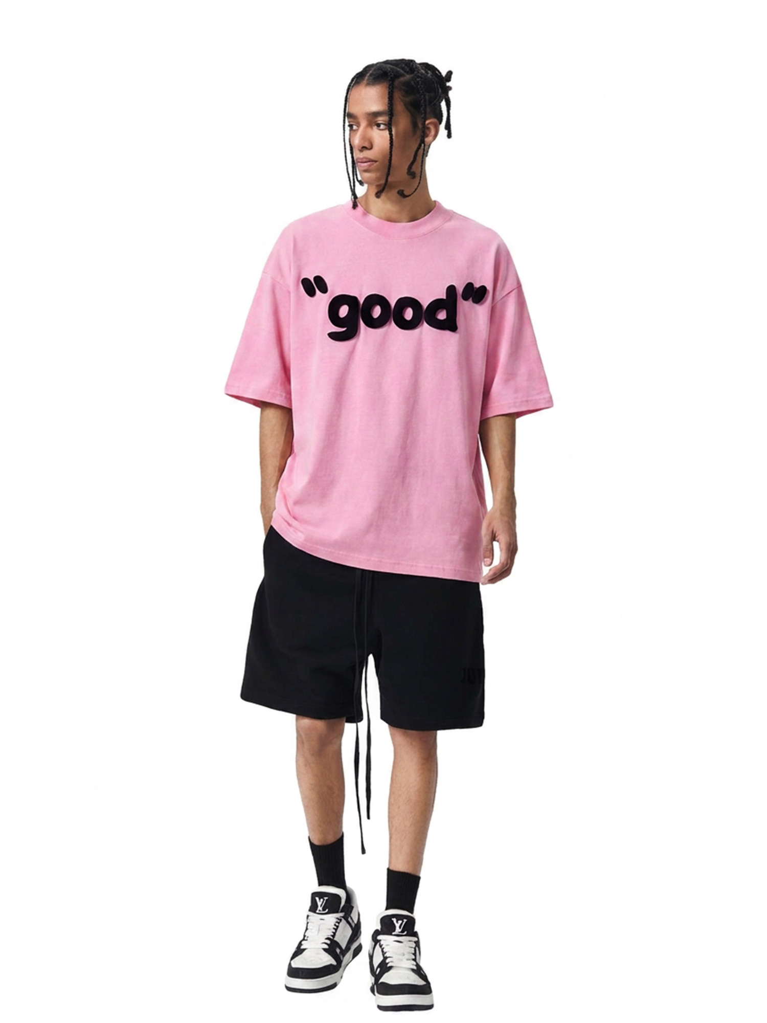 Puff-Print 'Good' Tee