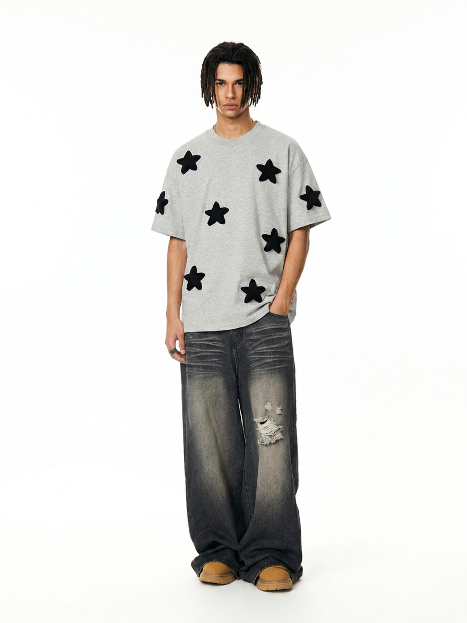 Puff-Print Star Tee