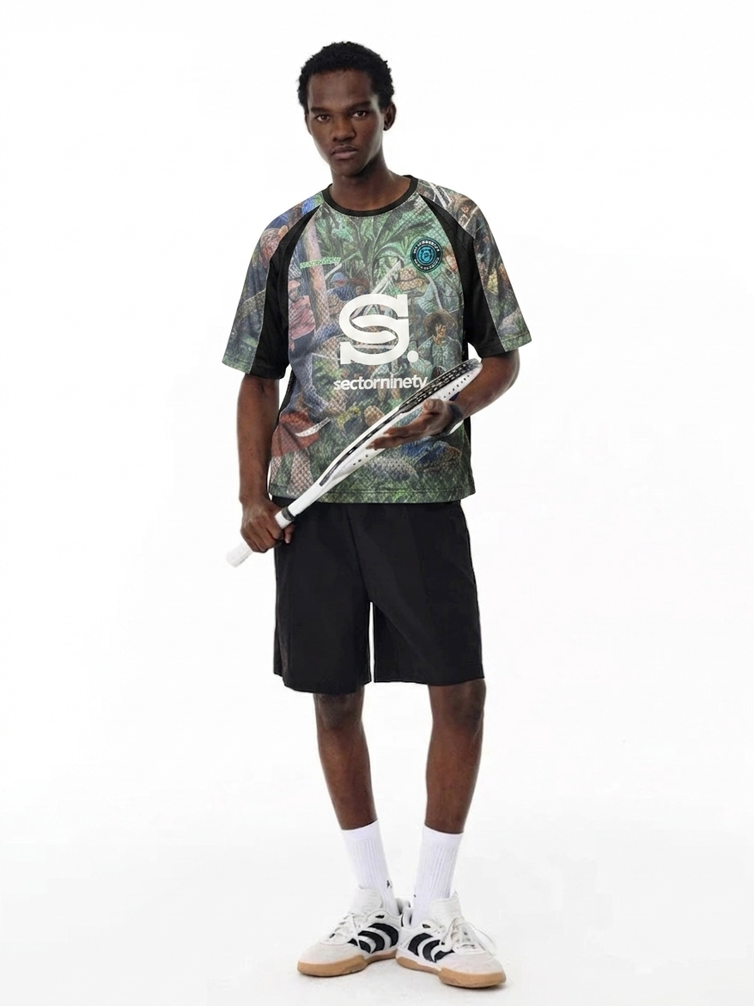 Camo Mesh Tee