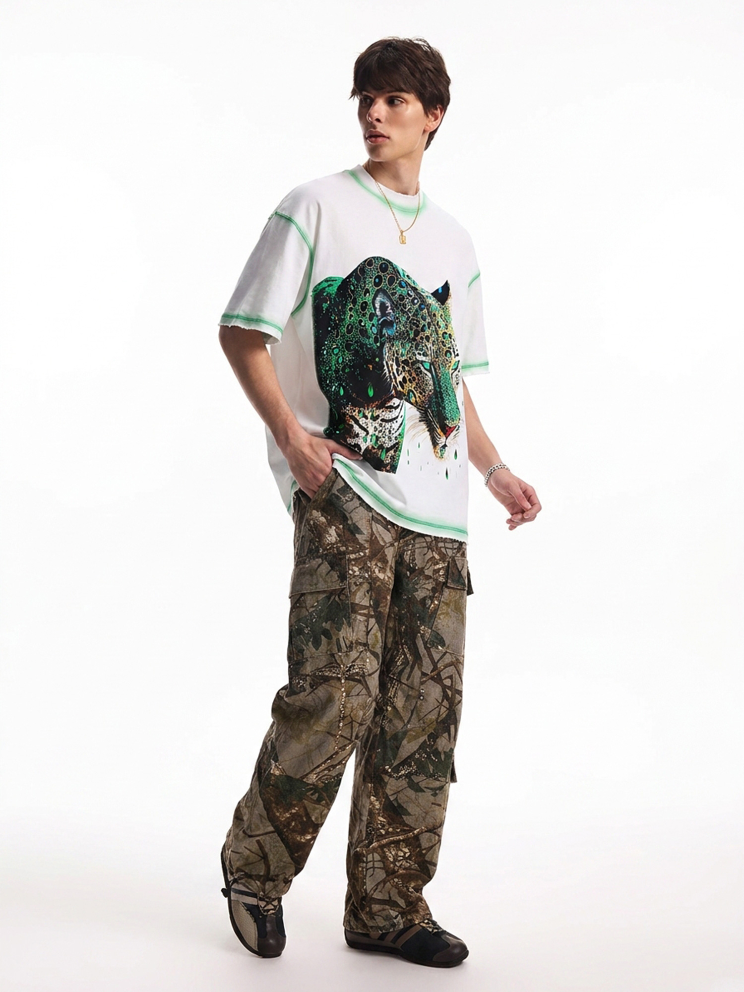 HD Digital Print Tie-Dye Tee